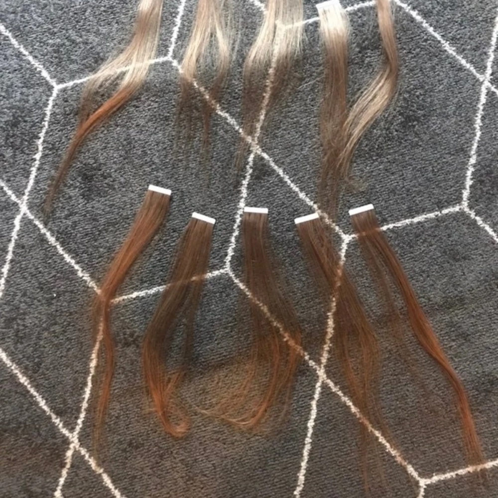 Tape hair extensions 10 pieces